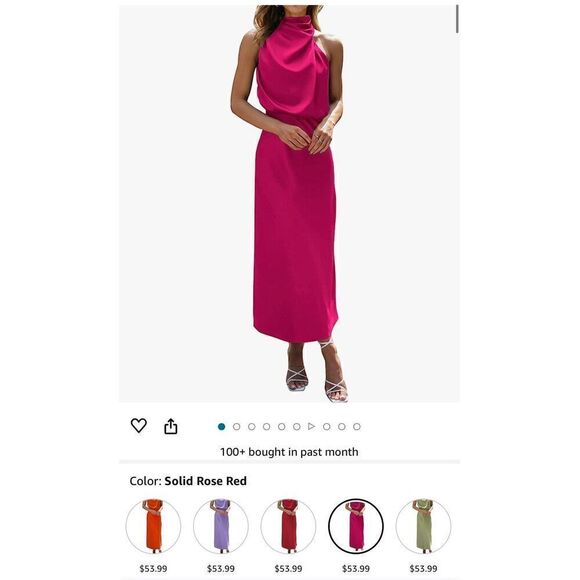 BTFBM Women's Sleeveless Cocktail Dress - Picture 4 of 4